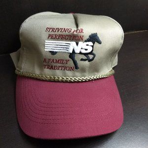 Norfolk Southern Railway Tan/Red Baseball Cap NS